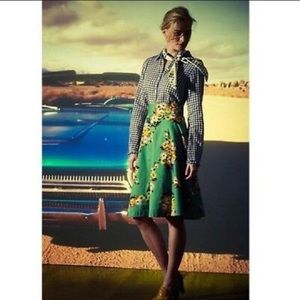 Tracy Reese Plenty floral skirt 6